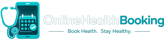 Online Health Booking diagnostic test booking logo